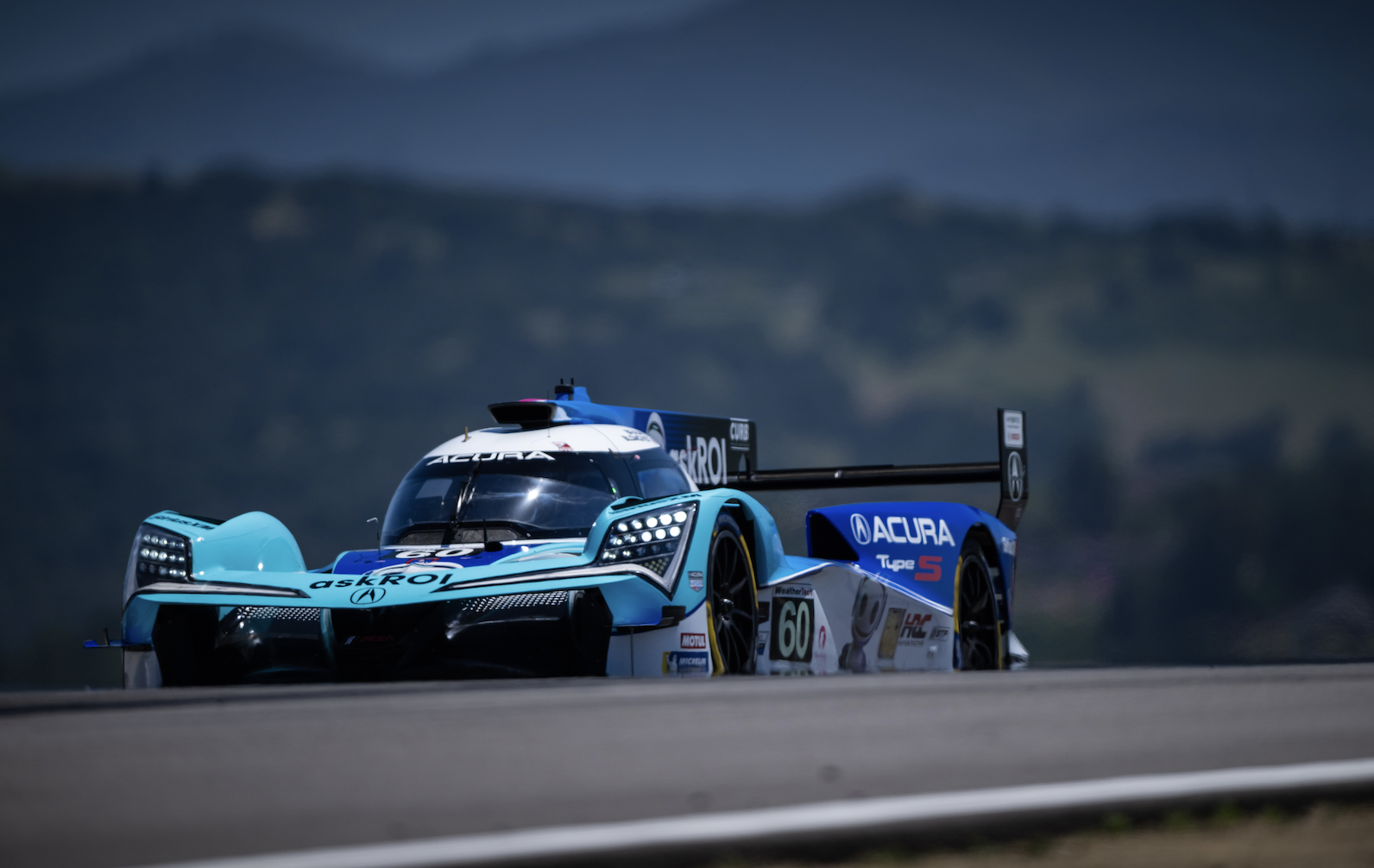 No. 60 Acura ARX-6